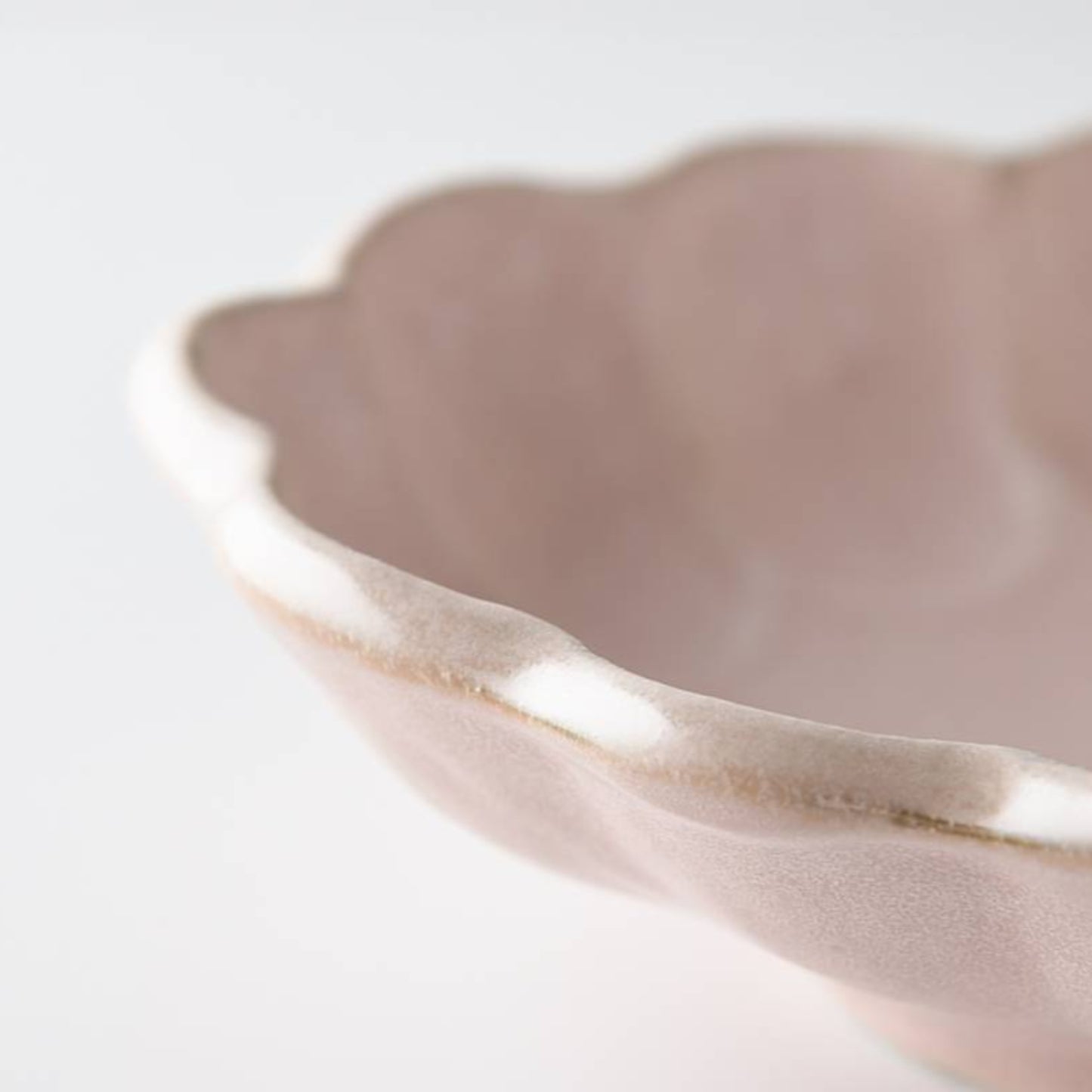 Kaneko Kohyo Rinka Handmade Oval Plate - Pink