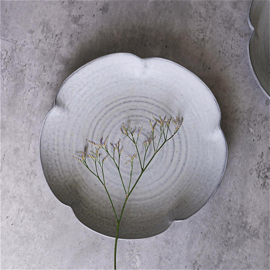 Namihana Handmade Plate - Large 10.2 in - ZenwareCrafts