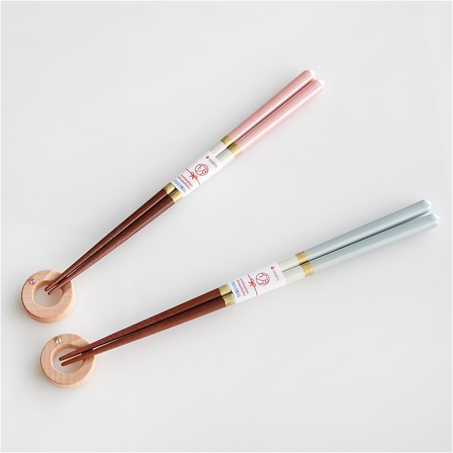 ISHIDA Eternal Knot Chopsticks and Rests Set