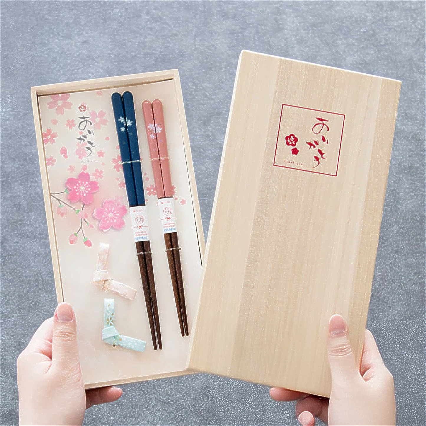 ISHIDA Arigato Chopsticks and Rests Set
