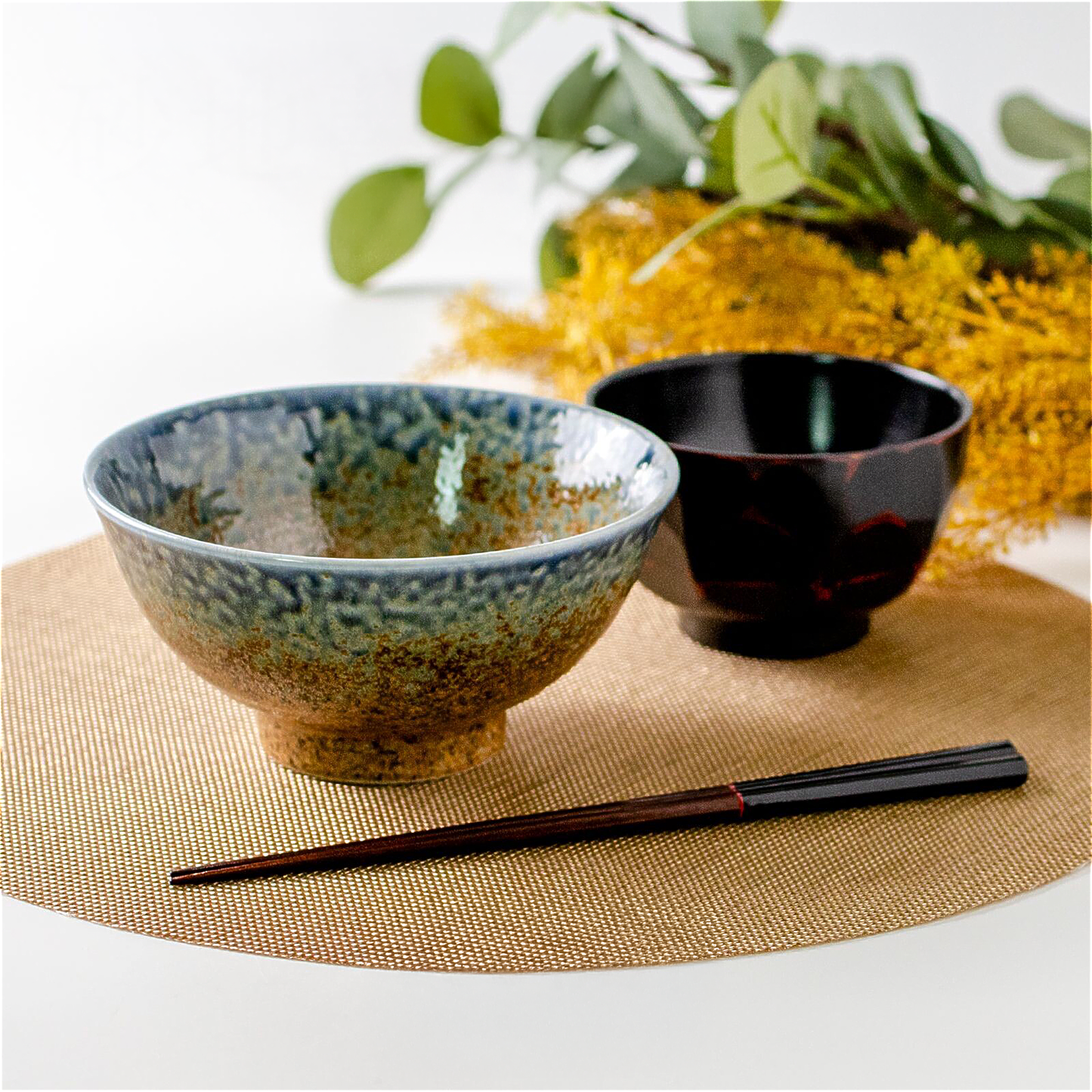 The Sandy Blue Mino Ware Porcelain Bowl - S/M/L