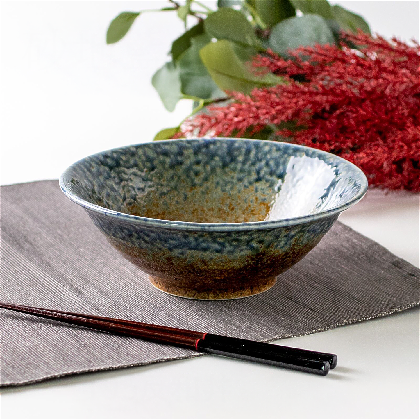 The Sandy Blue Mino Ware Porcelain Bowl - S/M/L