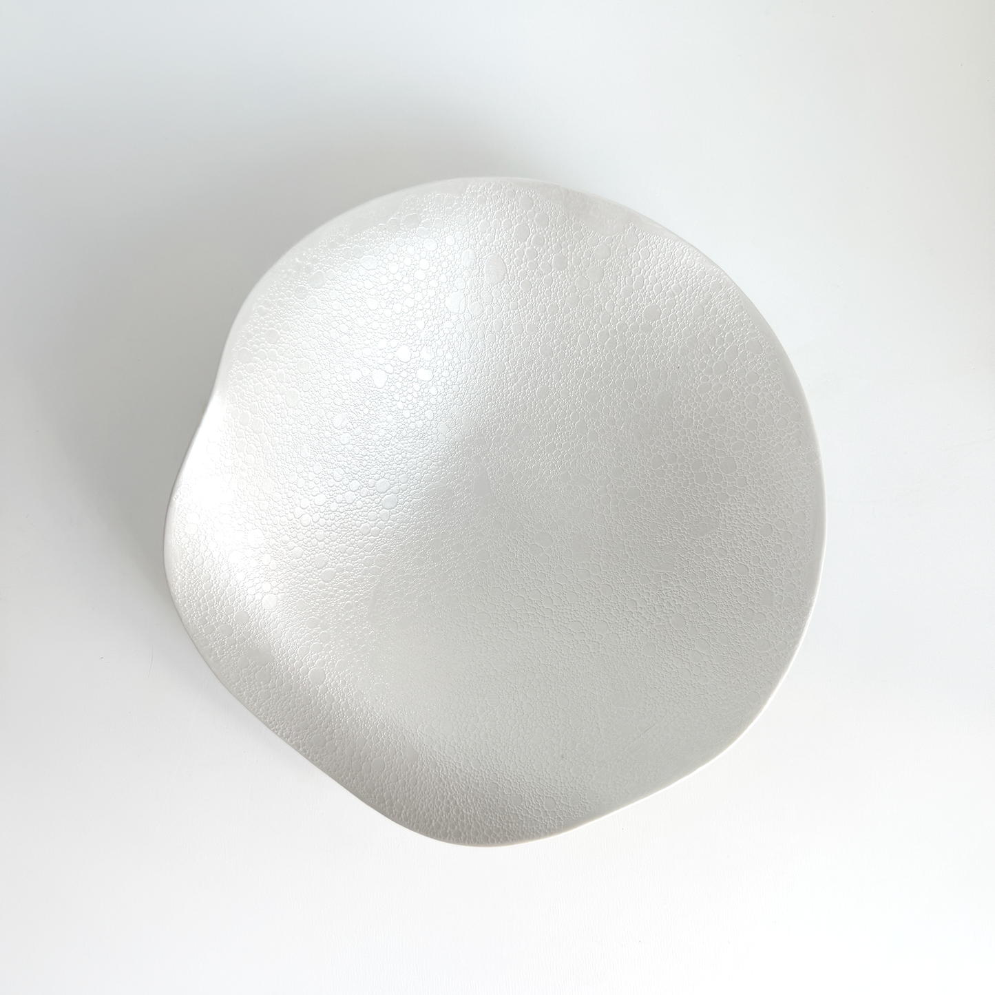 Ocean Bubble Handmade Dinnerware Set - White