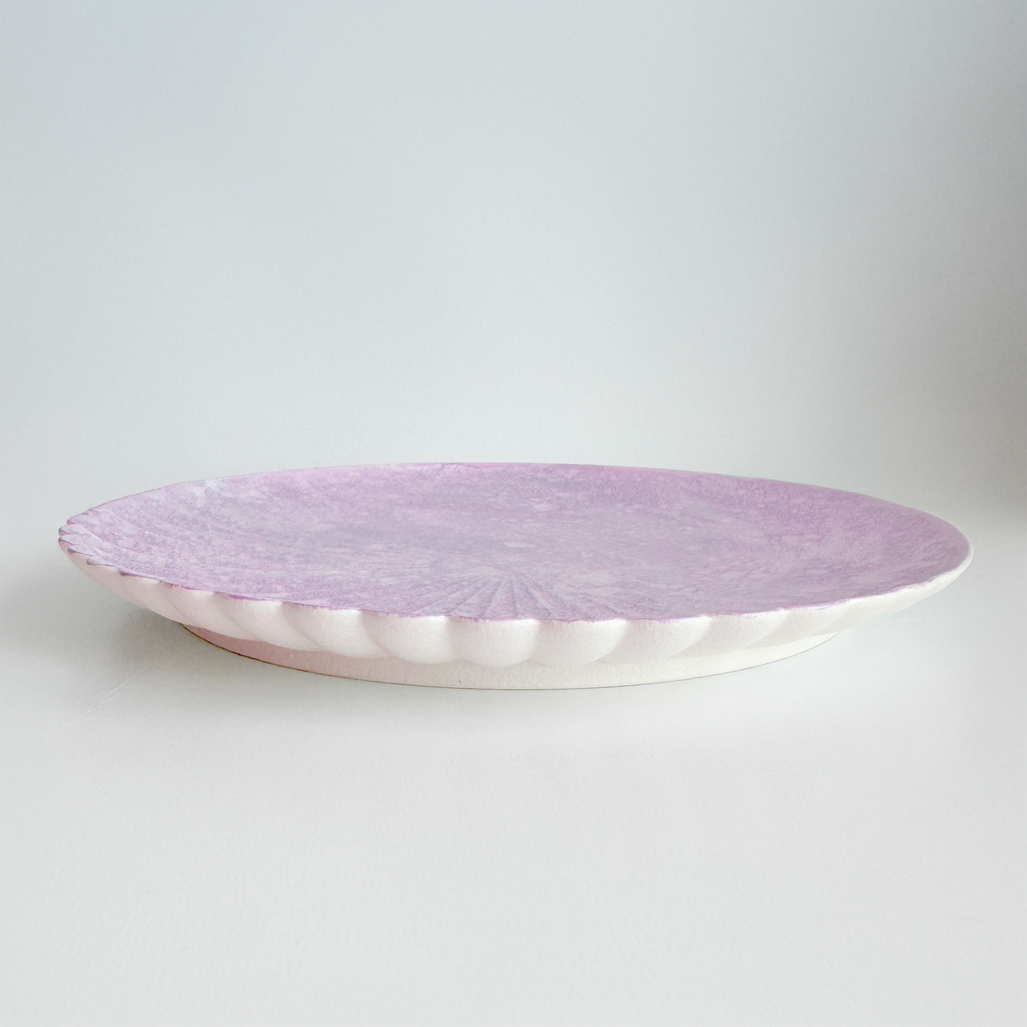 Ocean Bubble Handmade Dinnerware Set - Purple