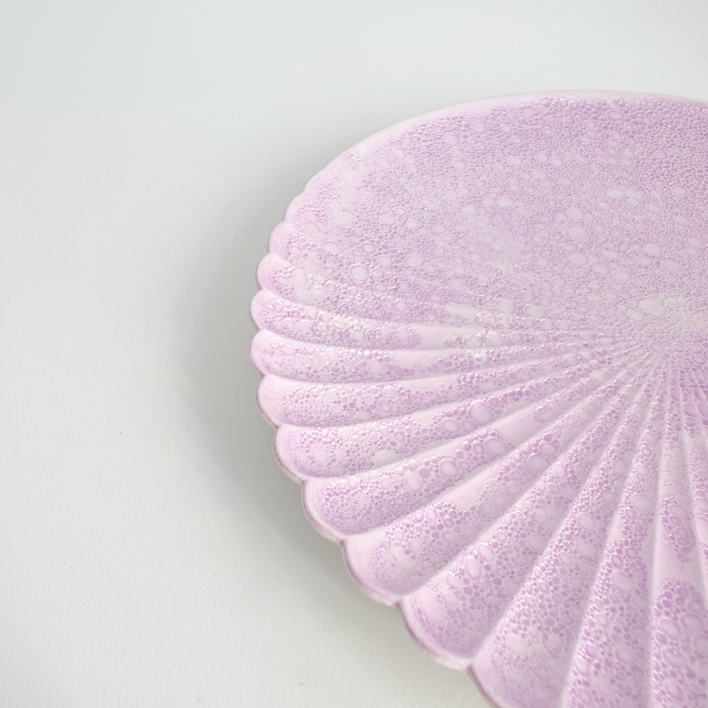 Ocean Bubble Handmade Dinnerware Set - Purple
