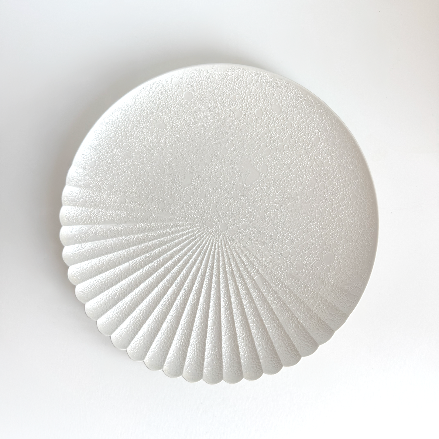 Ocean Bubble Handmade Dinnerware Set - White