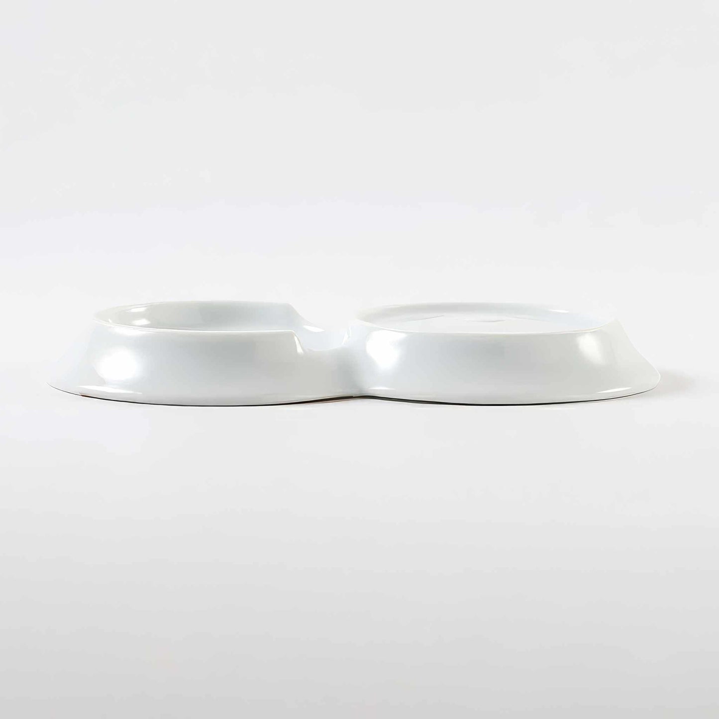 Hasami Ware Mt. Fuji Sauce Dish - Silver/Gold