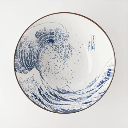 The Great Wave Mino Ware Porcelain Tableware Set
