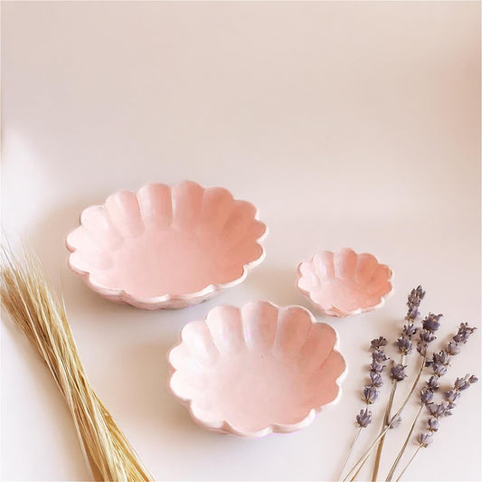 Kaneko Kohyo Rinka Handmade Bowl - Pink
