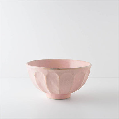 Kaneko Kohyo Rinka Handmade Soup Bowl - Pink
