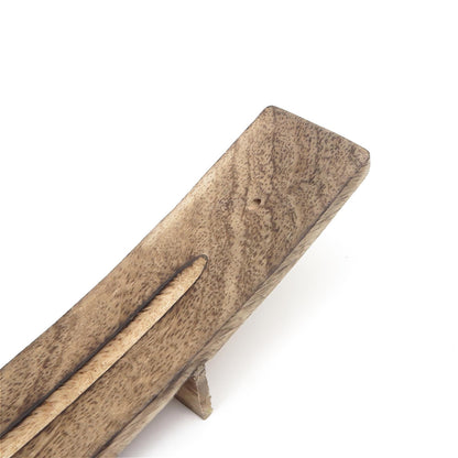 Wood Incense Holder