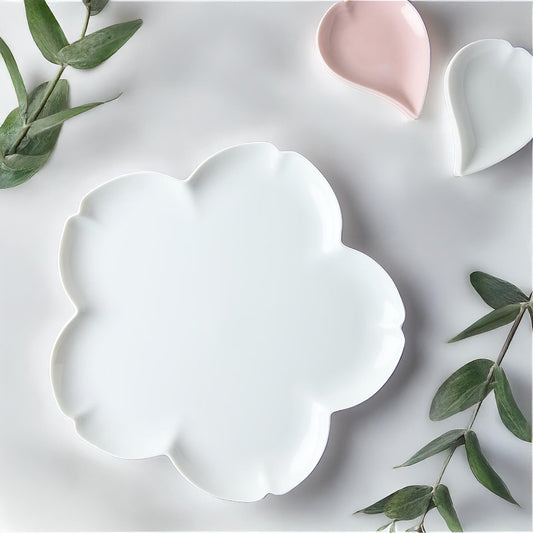 Cherry Blossom Porcelain Plate Set