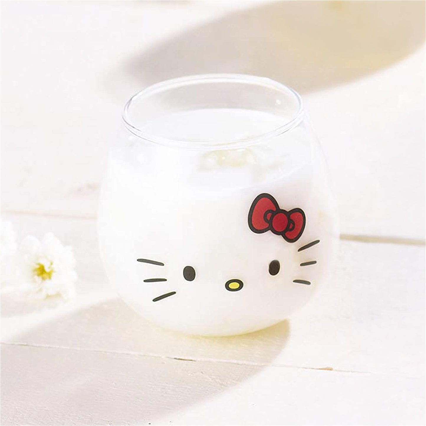Hello Kitty Glass Wobble Tumbler