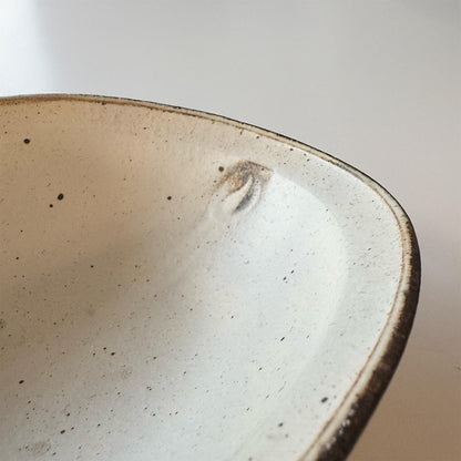 Kohiki Handmade Asymmetrical Bowl by Takashi Sogo - [Limited Qty]