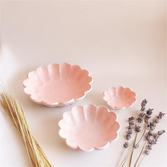 Kaneko Kohyo Rinka Handmade Bowl Set - Pink