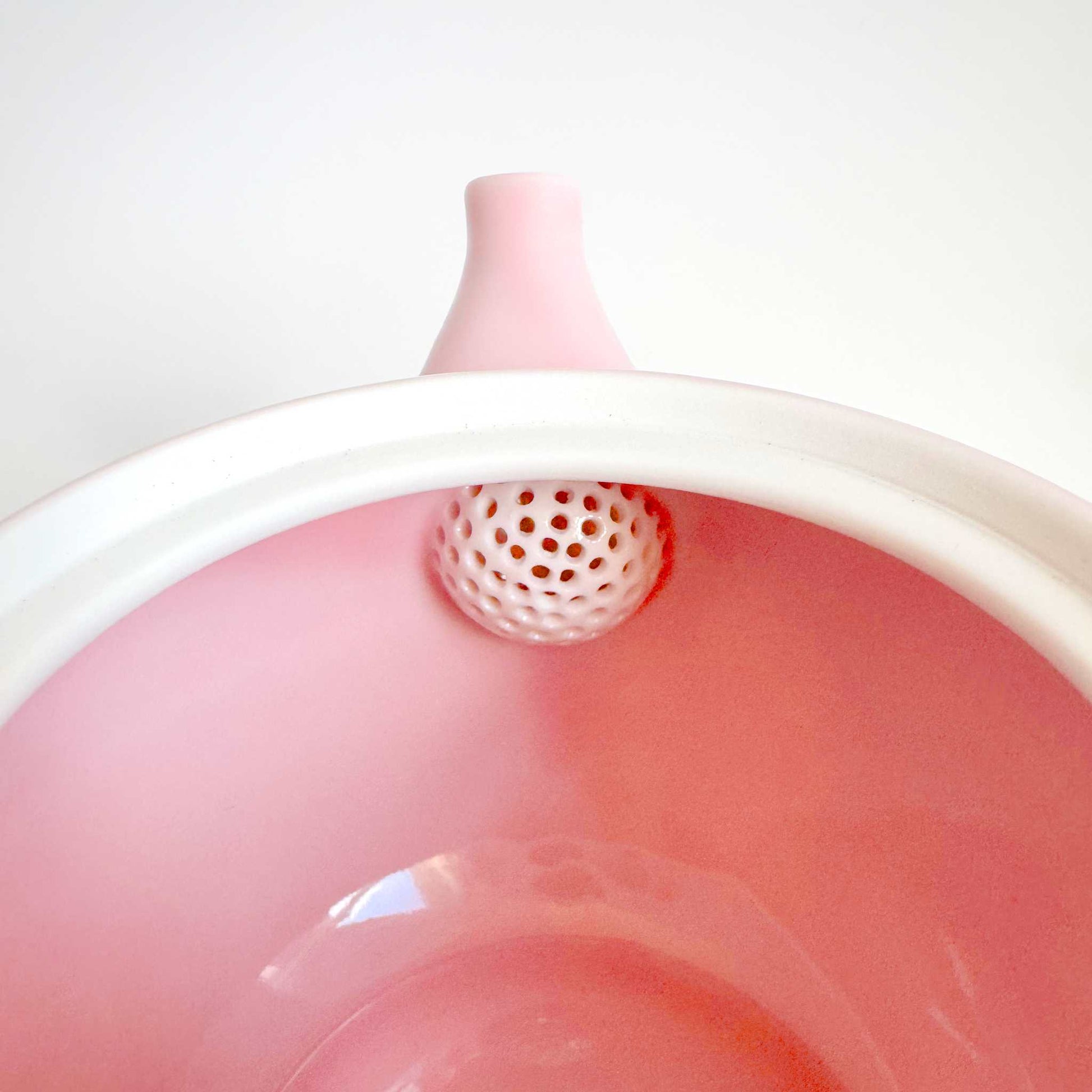 Cherry Blossom Handmade Teapot and Cup Set -  Pink - ZenwareCrafts