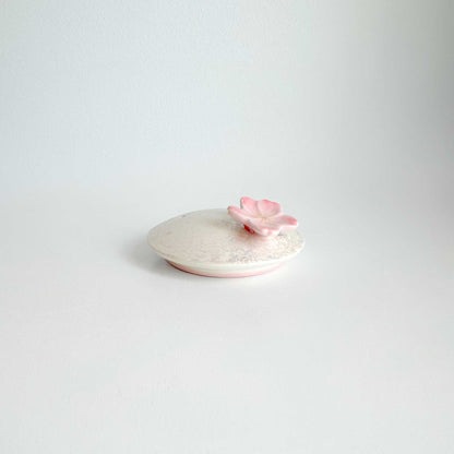 Cherry Blossom Handmade Teapot and Cup Set -  Pink - ZenwareCrafts