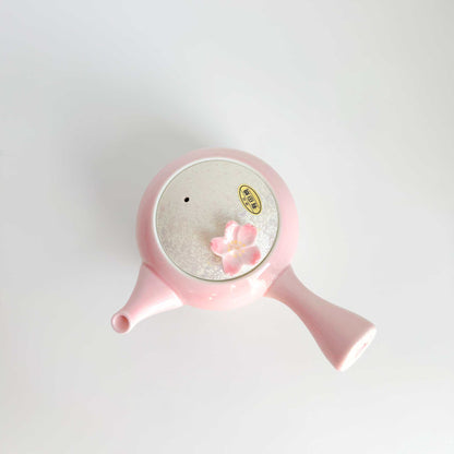 Cherry Blossom Handmade Teapot and Cup Set -  Pink - ZenwareCrafts