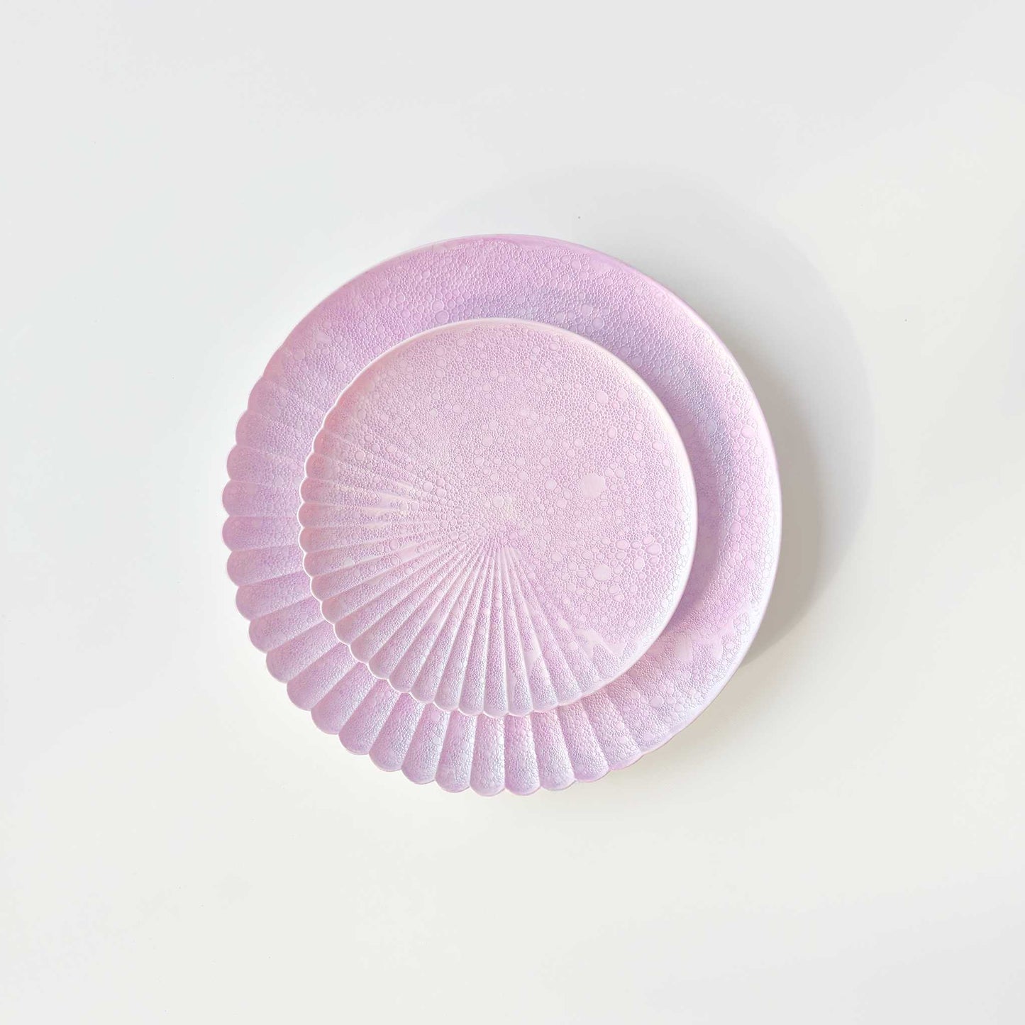 Ocean Bubble Handmade Dinnerware Set - Purple - ZenwareCrafts