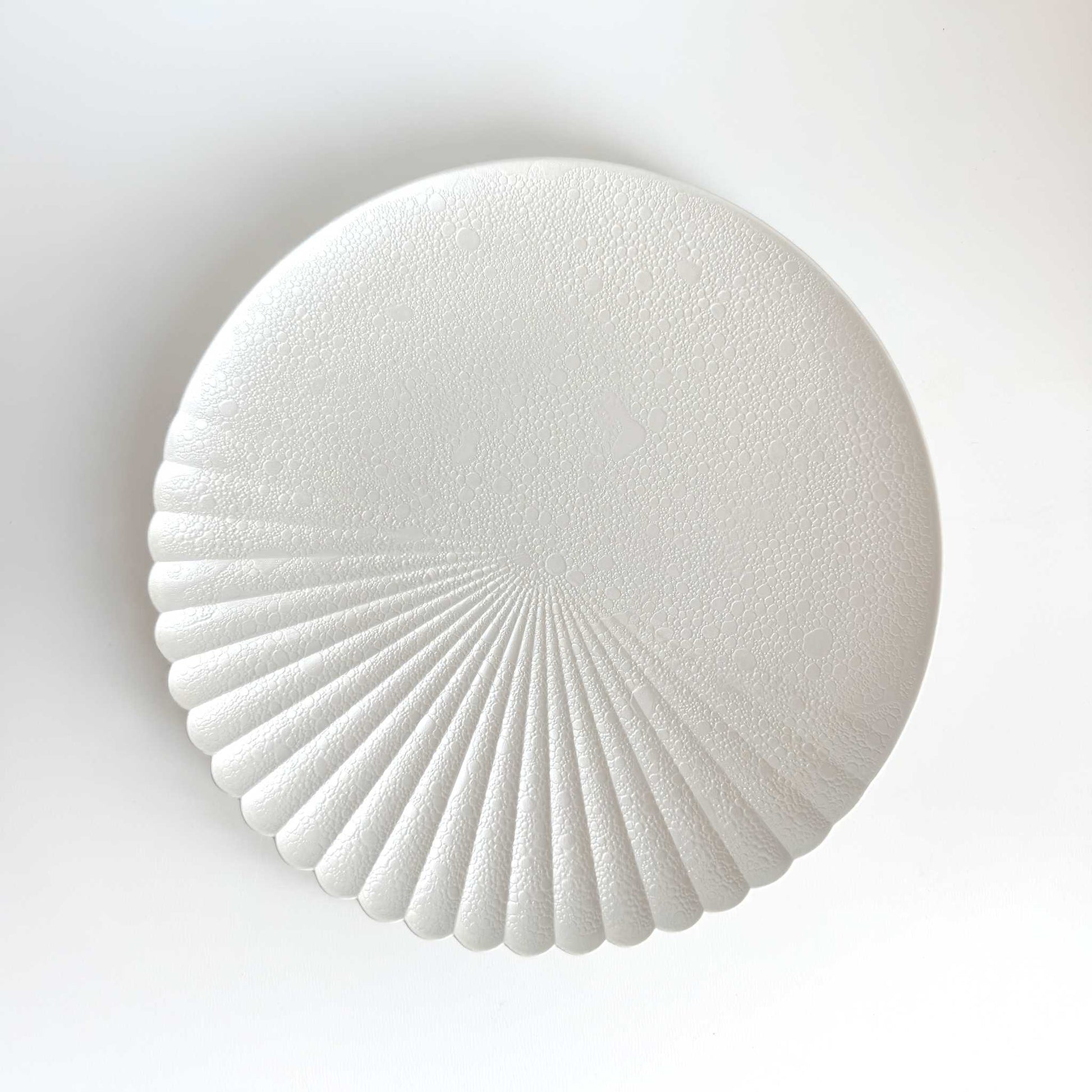 Ocean Bubble Handmade Dinnerware Set - White - ZenwareCrafts