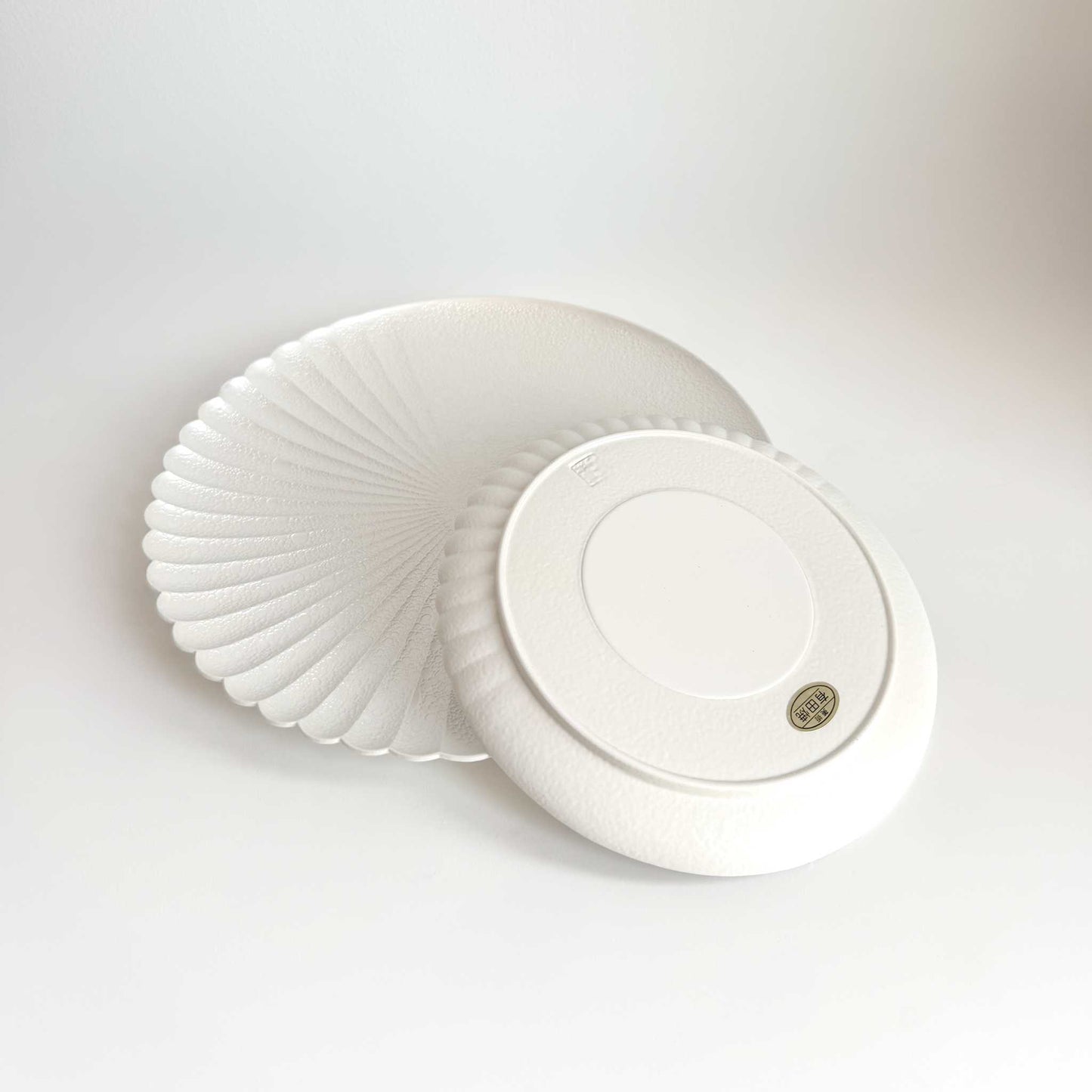 Ocean Bubble Handmade Dinnerware Set - White - ZenwareCrafts