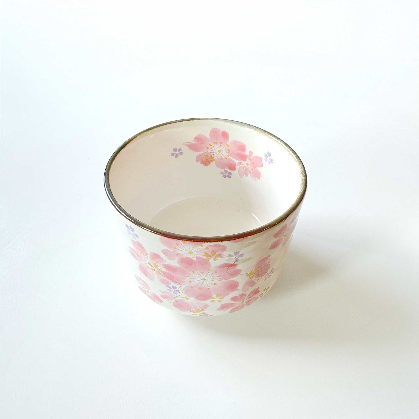 Handmade Matcha Bowl Set with Whisk & Scoop - Cherry Blossom - ZenwareCrafts