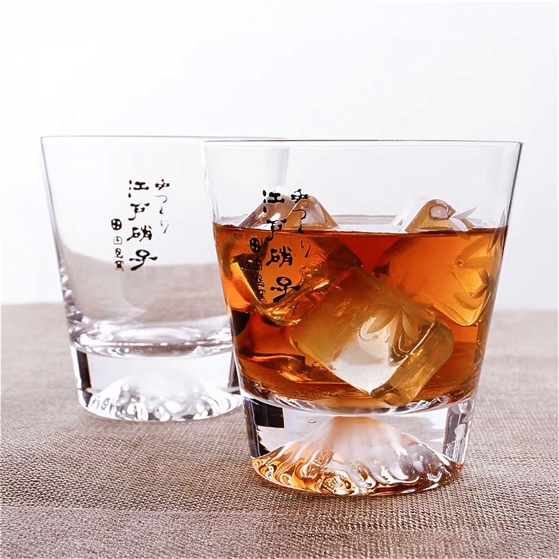 Mt. Fuji Whiskey Glass Series by Tajima Glass - ZenwareCrafts