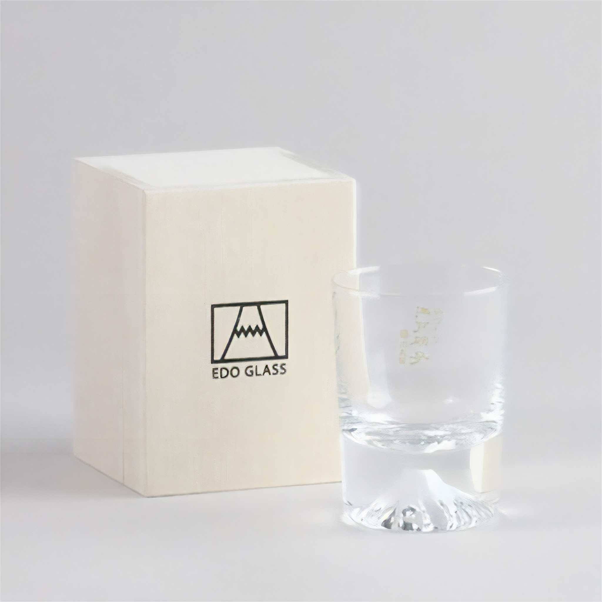 TARPtoTARP GLASS × Mt.fuji Mt. Fuji Double Shot Glass by Tajima Glass | Handcrafted Japanese