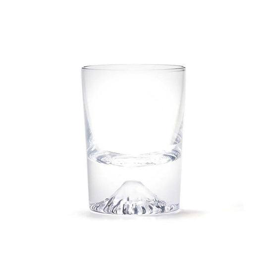 Mt. Fuji Double Shot Glass by Tajima Glass - ZenwareCrafts