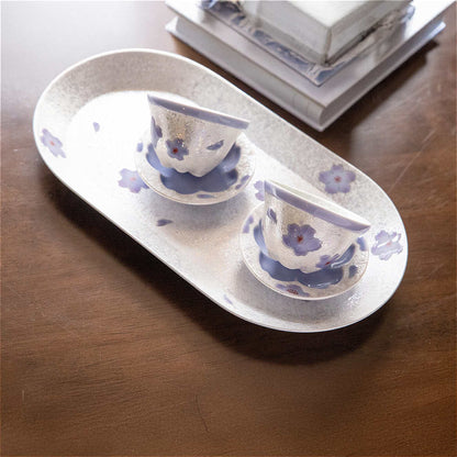 Cherry Blossom Handmade Tea Cup - ZenwareCrafts