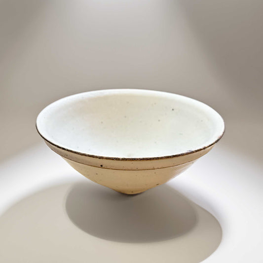 Kohiki Handmade Flared-Rim Bowl by Takashi Sogo - [Limited Qty] - ZenwareCrafts