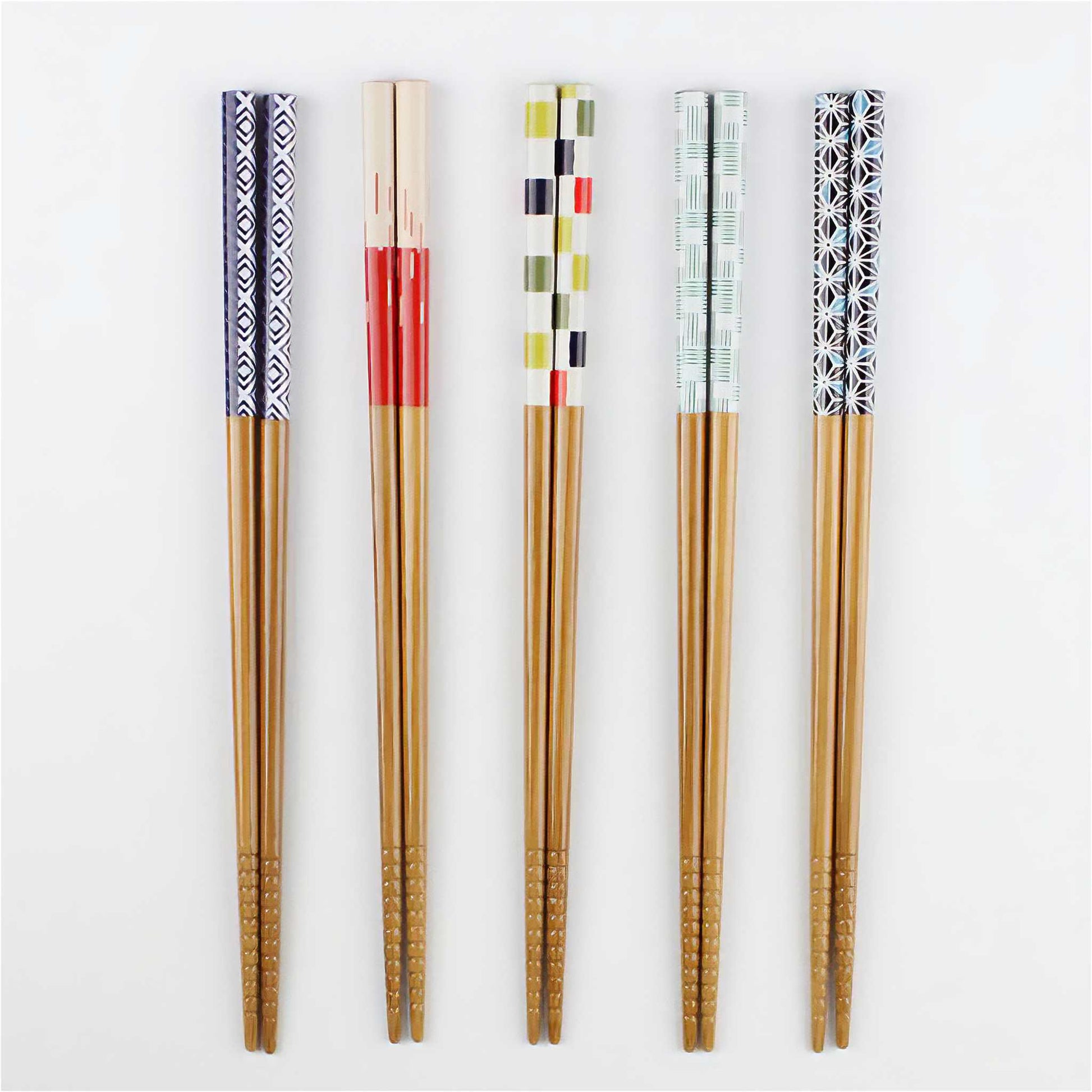 ISHIDA 5-Pair Chopsticks Set - ZenwareCrafts