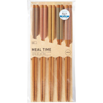 ISHIDA 5-Pair Chopsticks Set - ZenwareCrafts