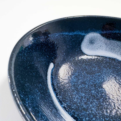 The Sixteen Nights Mino Ware Porcelain 8.3 in Ramen Bowl