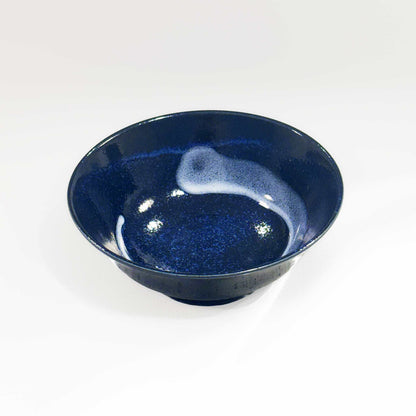 The Sixteen Nights Mino Ware Porcelain 8.3 in Ramen Bowl