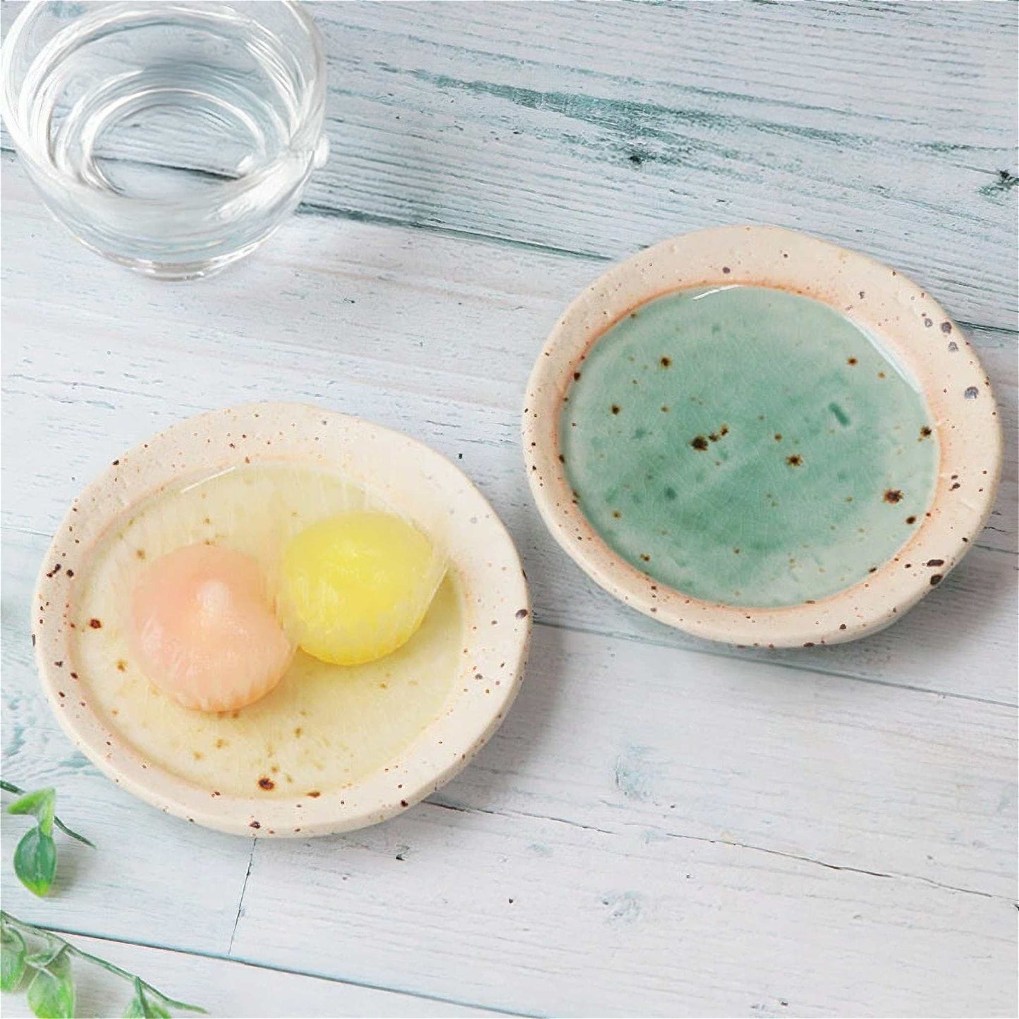 Lake Mino Ware Porcelain Plate - Small 4.9 in Round - ZenwareCrafts