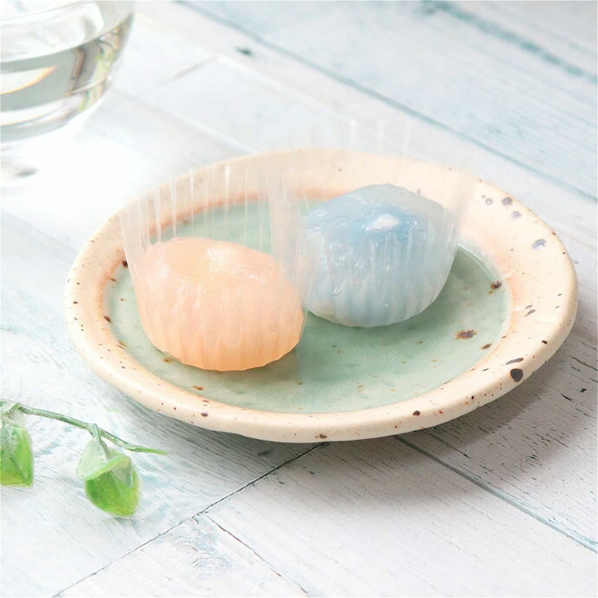 Lake Mino Ware Porcelain Plate - Small 4.9 in Round - ZenwareCrafts