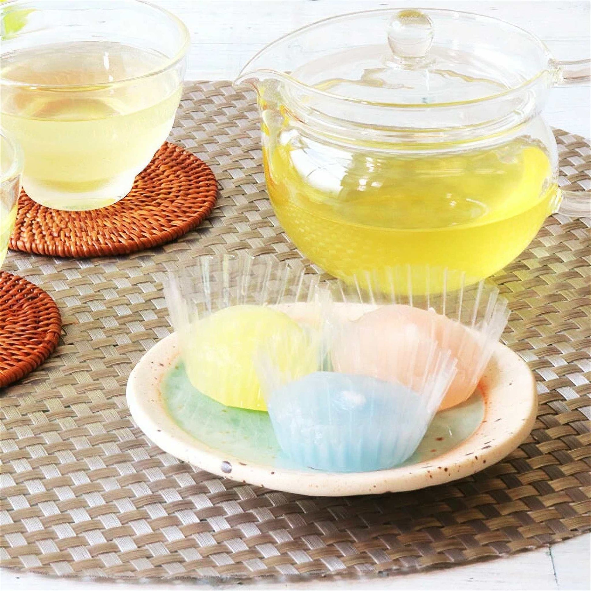 Lake Mino Ware Porcelain Plate - Small 4.9 in Round - ZenwareCrafts