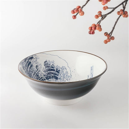 The Great Wave Mino Ware Porcelain Tableware Set