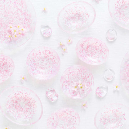 Cherry Blossom Petal Glassware Collection by Tsugaru Vidro