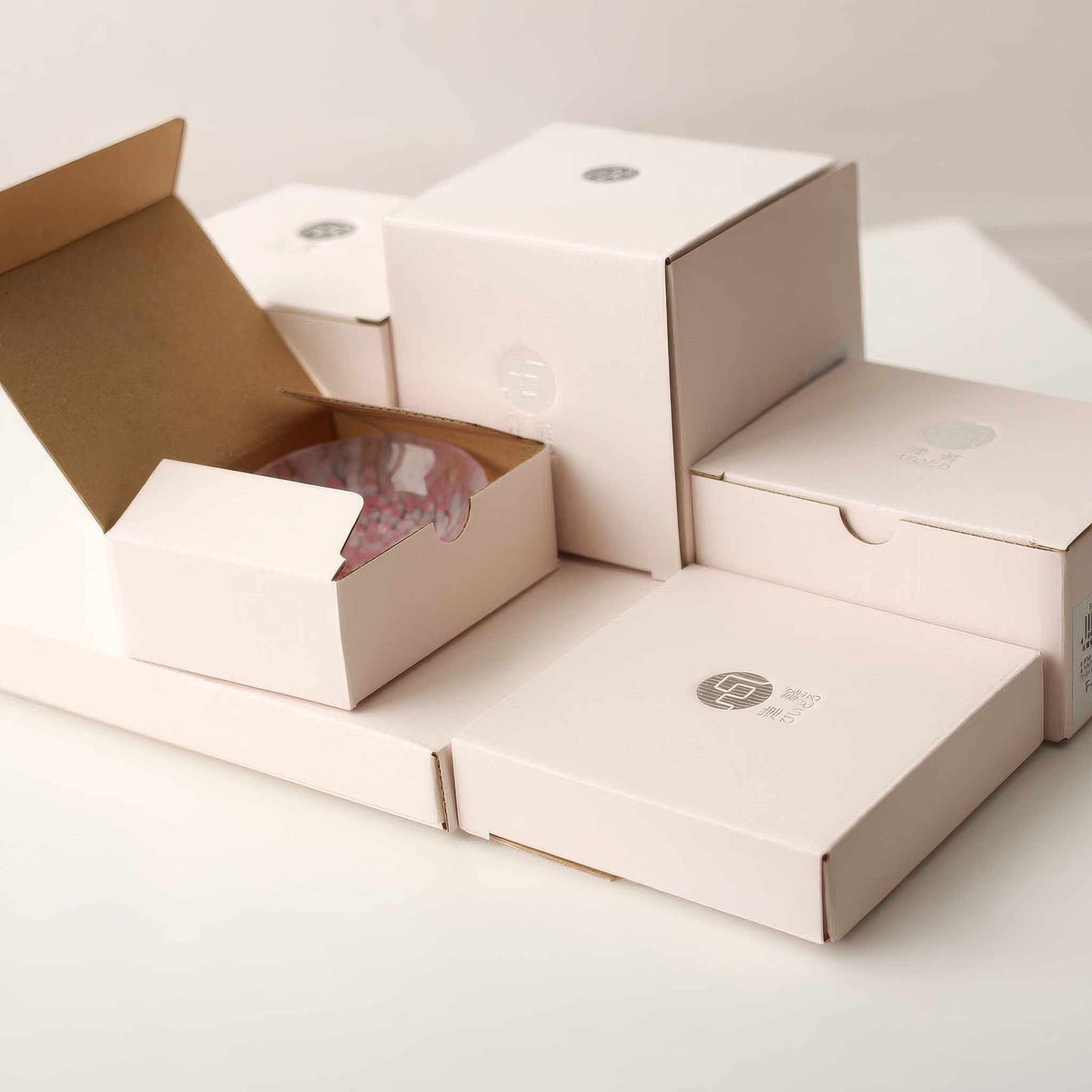 Cherry Blossom Petal Glassware Collection by Tsugaru Vidro