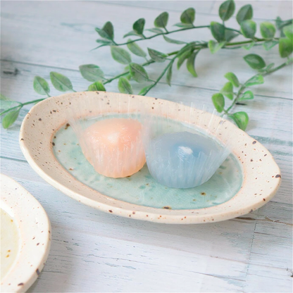 Lake Mino Ware Porcelain Plate - Medium 6.7 in Oval