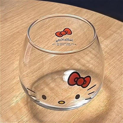 Hello Kitty Glass Wobble Tumbler