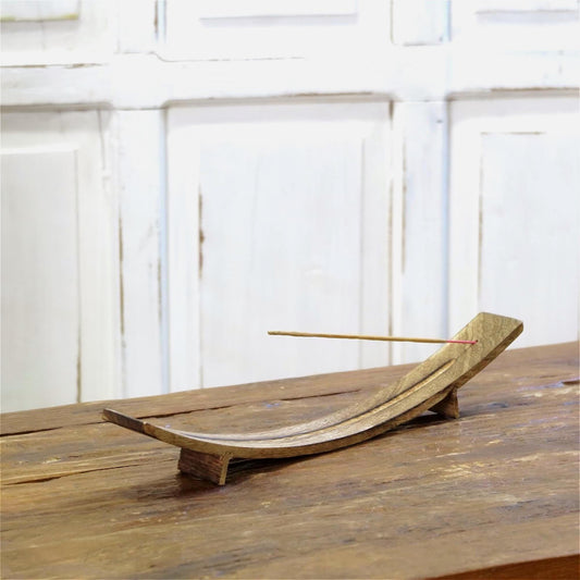 Wood Incense Holder
