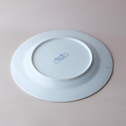 Handmade Vintage Plate - Blue Rose