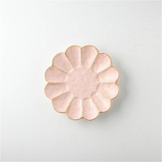 Kaneko Kohyo Rinka Handmade Plate Set - Pink