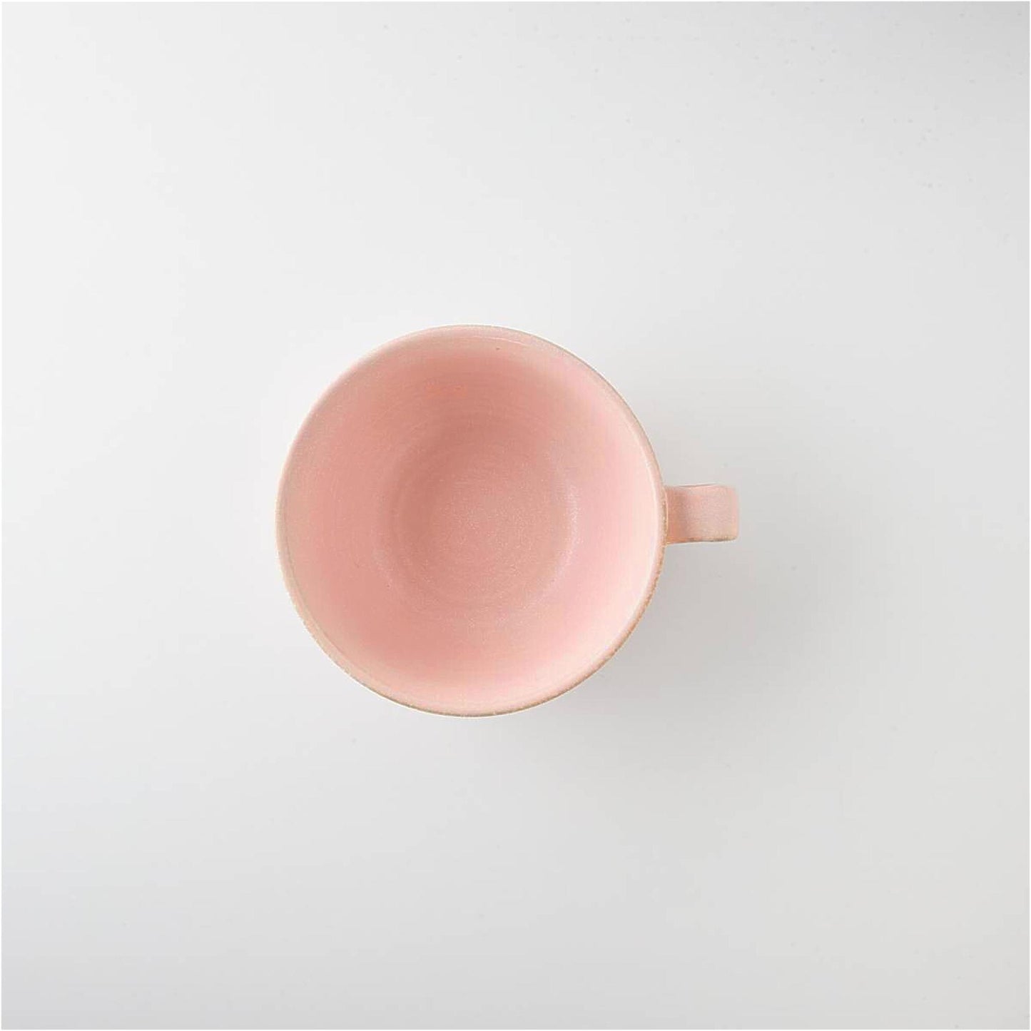 Kaneko Kohyo Rinka Handmade Soup Cup with Saucer - Pink
