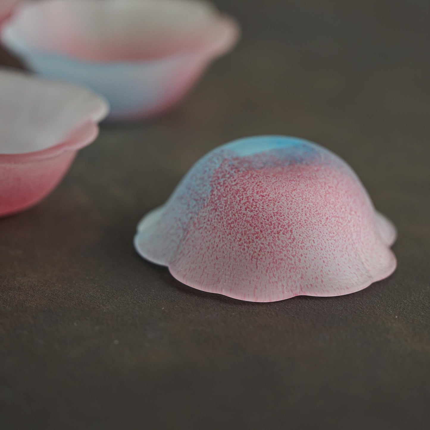 Sakura Sake Glass/Side Dish Collection - Multi Color Cherry Blossom
