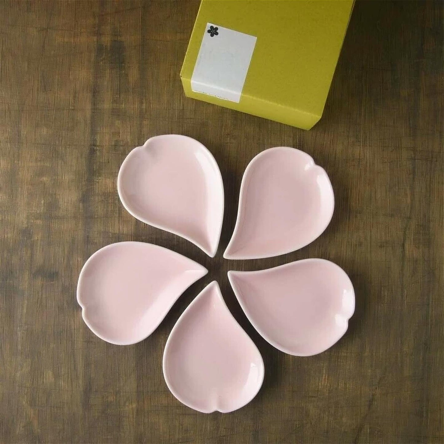 Cherry Blossom Porcelain Plate Set