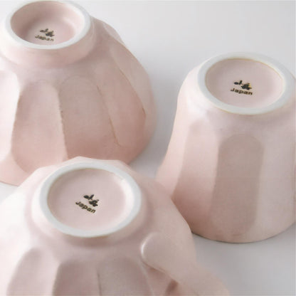 Kaneko Kohyo Rinka Handmade Mug with Saucer - Pink